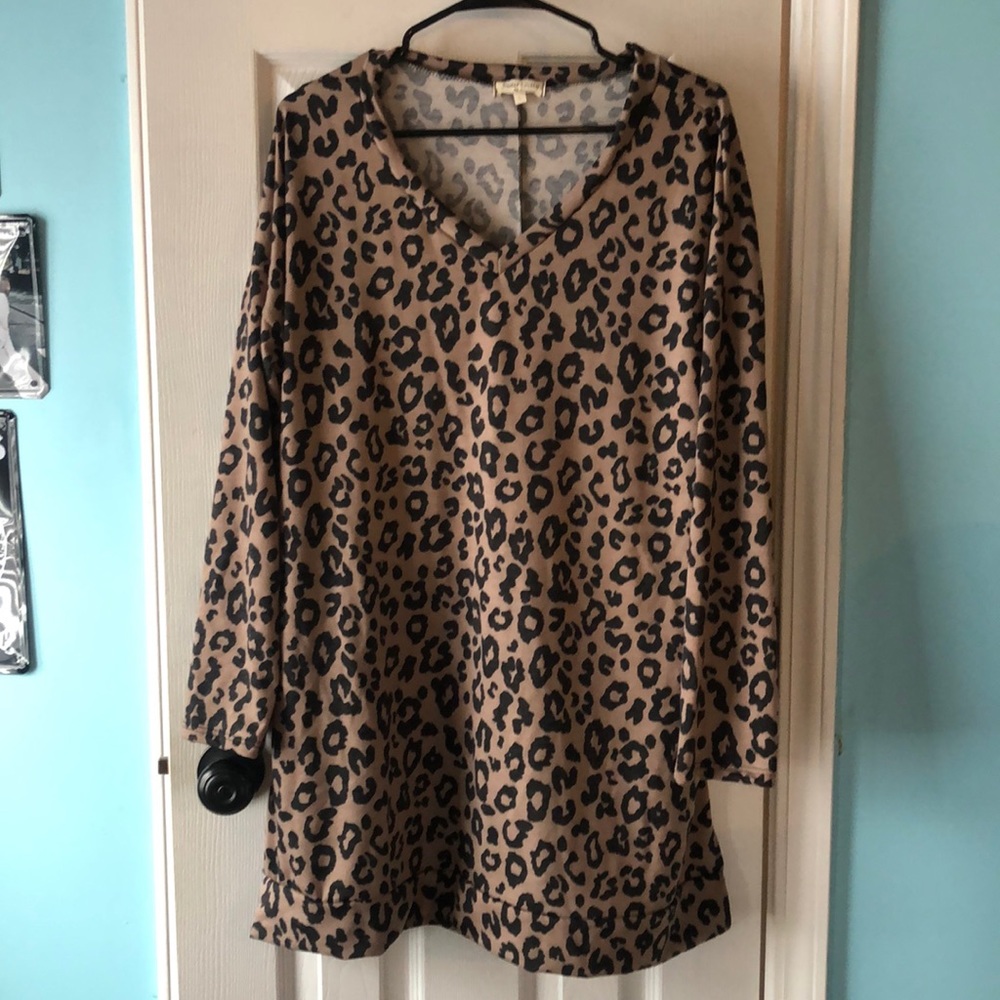 Leopard tunic